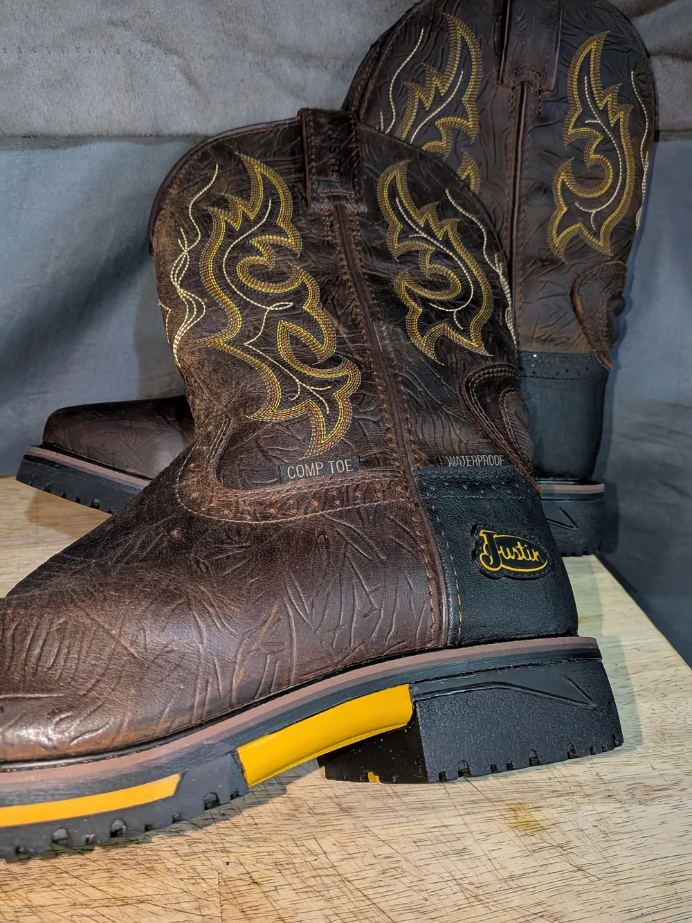 Justin Boots durable justin
